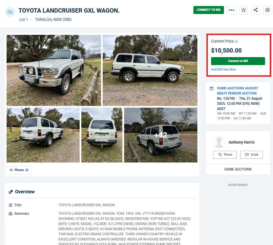 What's New at AuctionsPlus